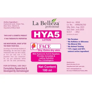 HYA5 Moisturizer – 100 ml